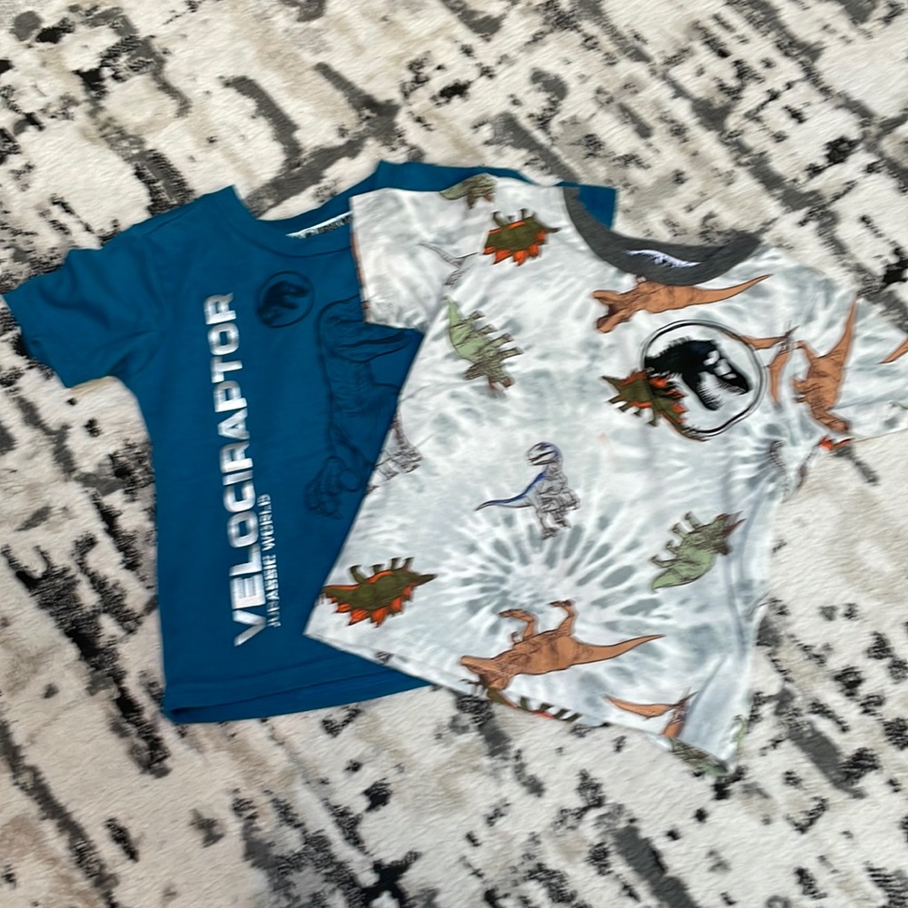 2 Cute 4t Jurassic World T-Shirts!